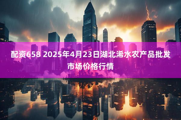 配资658 2025年4月23日湖北浠水农产品批发市场价格行情