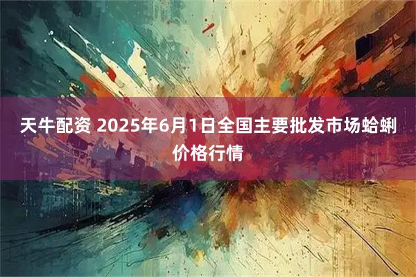 天牛配资 2025年6月1日全国主要批发市场蛤蜊价格行情